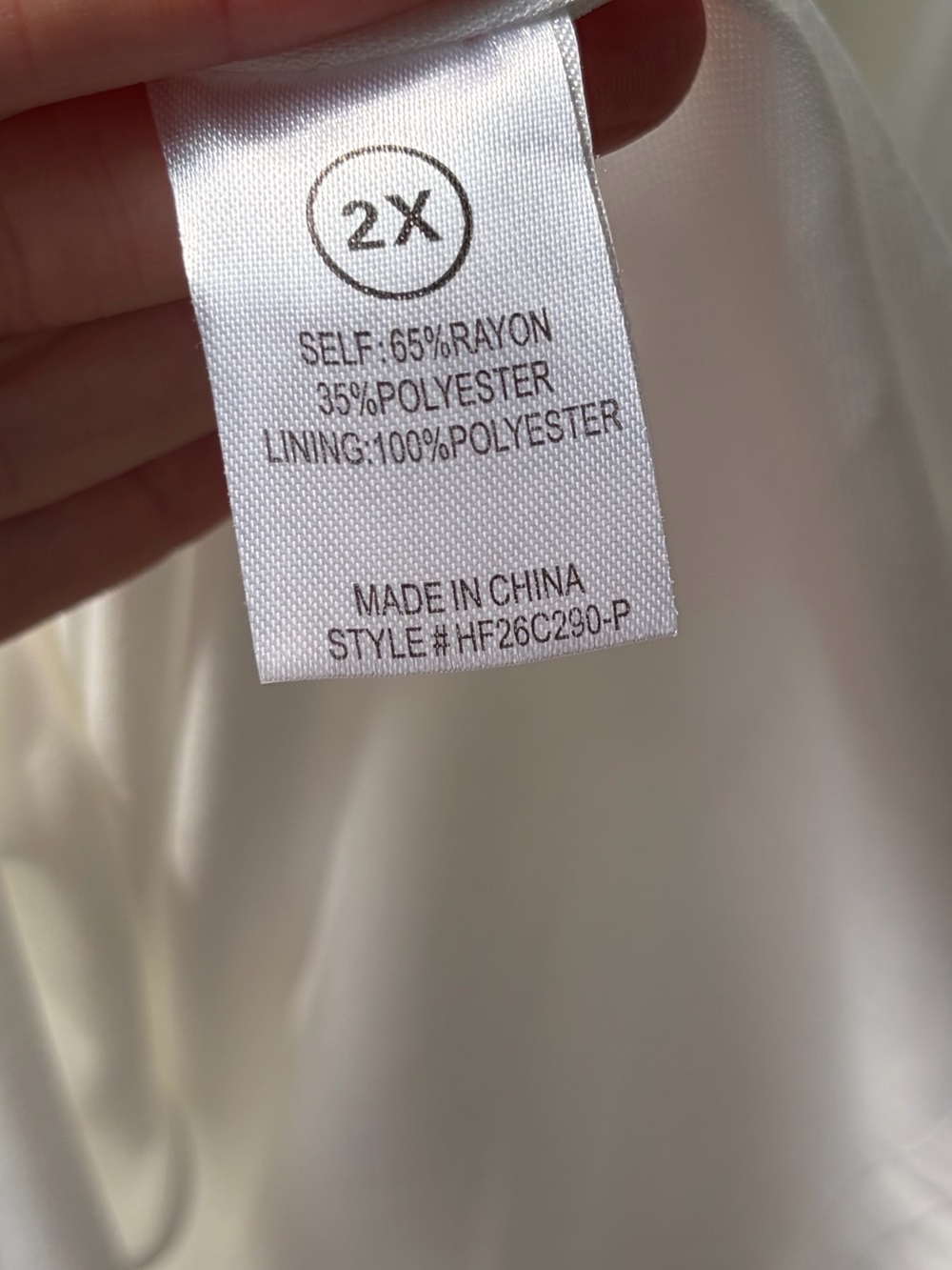 NWT Fashion Nova Eden Smocked White Maxi Dress Halter Ruffle Boho 2X - Picture 8 of 9